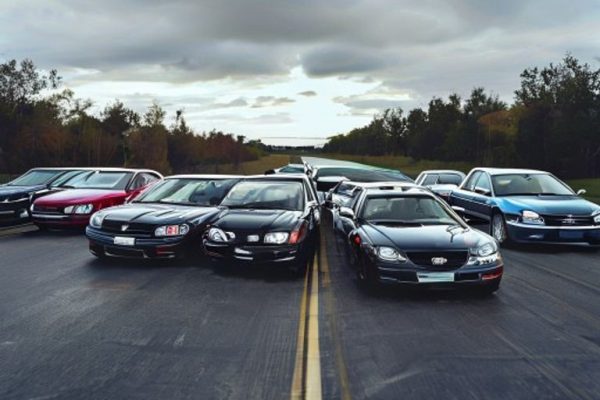 Splashing in the Mainstream: A Look Back at the 2003 Mid-Size Sedan Comparison Test