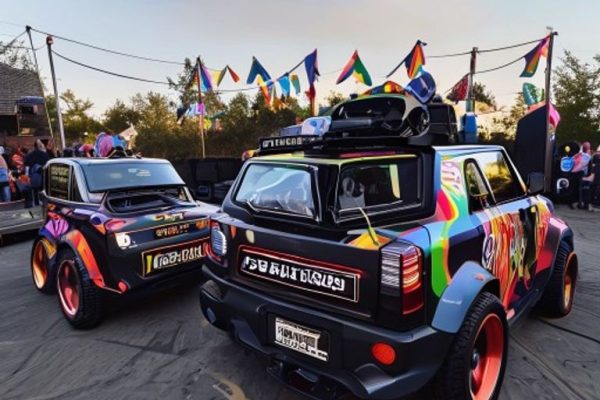 These Mini Countrymans Are a Rolling Sound System for Parties