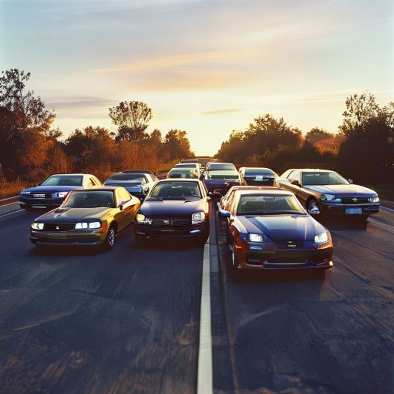 1998 Mid-Size-Sedan Comparo: Which $20K Four-Door Is the Best of Seven?