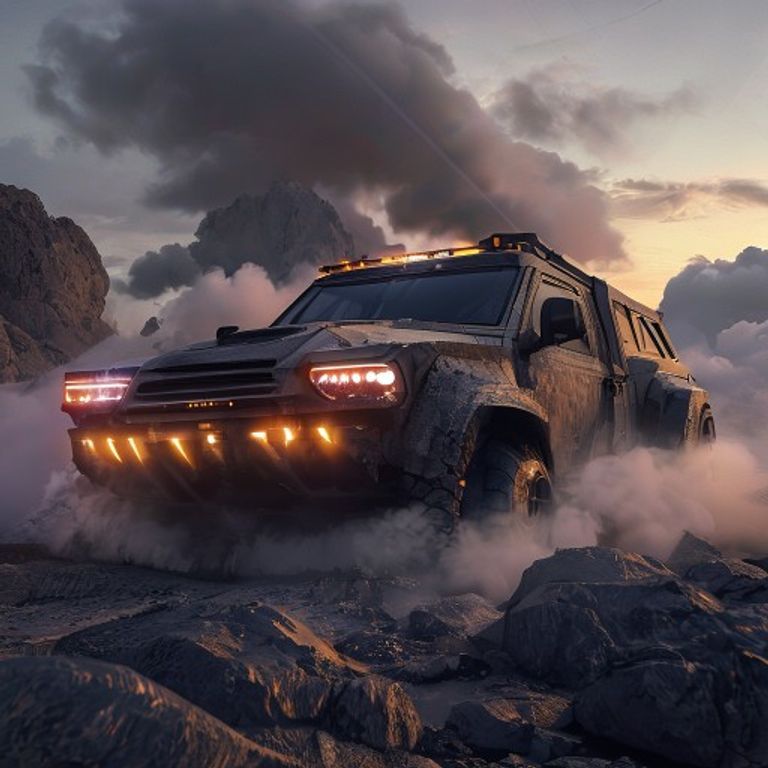 2027 Rezvani Fortress: An Armored, Off-Road Stronghold Based on the Ford F-150 Raptor R