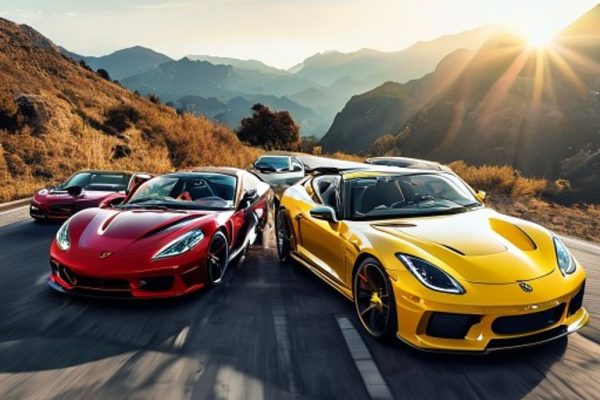 2001 Convertible Sports Cars Shootout: Can Chevrolet&rsquo;s Corvette Challenge Germany&rsquo;s Best?