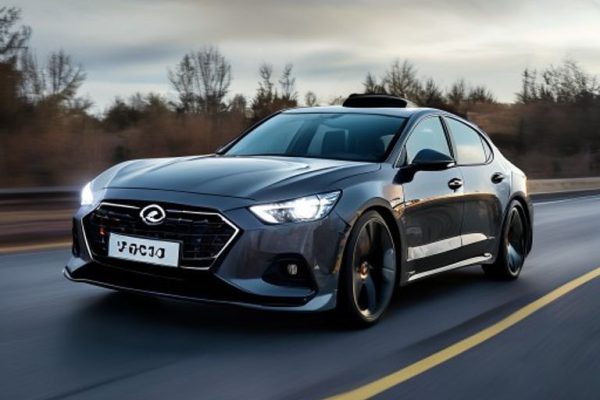 Next-Generation Hyundai Elantra Prototype Spotted with Distinctive Lighting Signature
