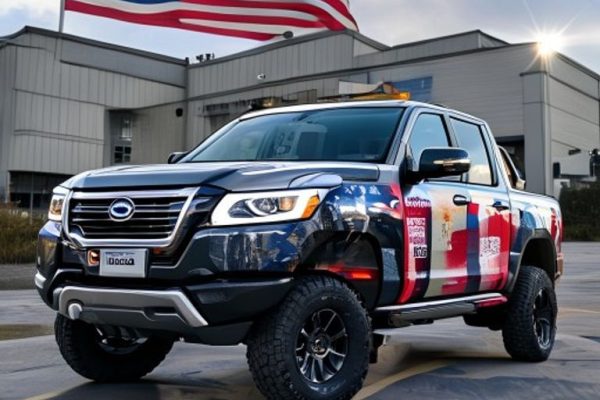2026 Nissan Frontier Commemorates National Milestones with Patriotic Badge