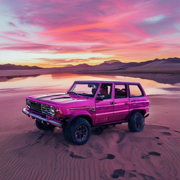 This Pink Ford Bronco Is a Bold Tribute to Utah&rsquo;s Great Salt Lake