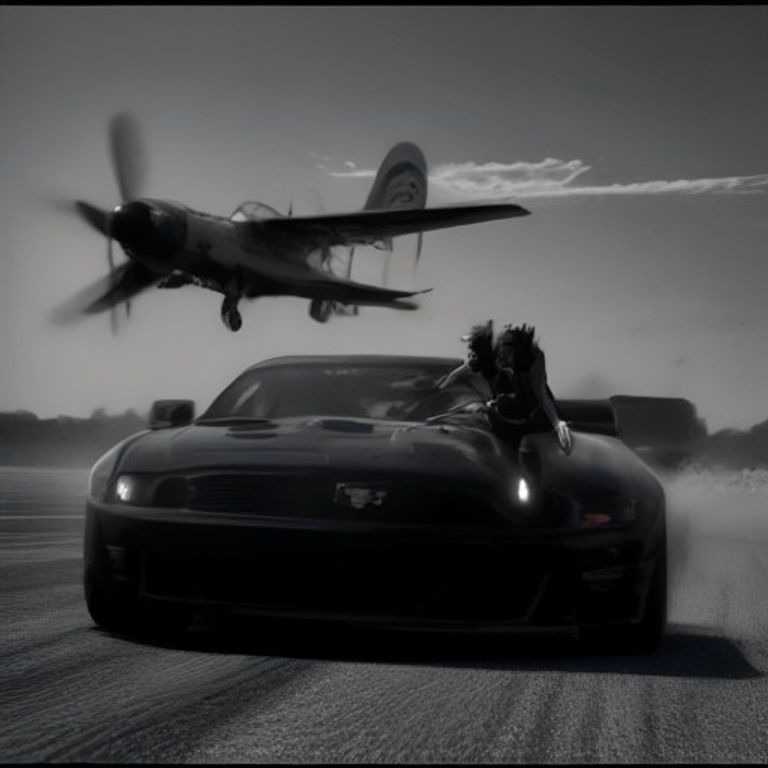 When Legends Converge: Roush Mustang vs. P-51 Mustang