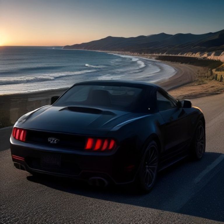 Ford Unveils 795-HP V-8 Mustang Dark Horse SC Convertible: A Grand Tourer for the Open Road