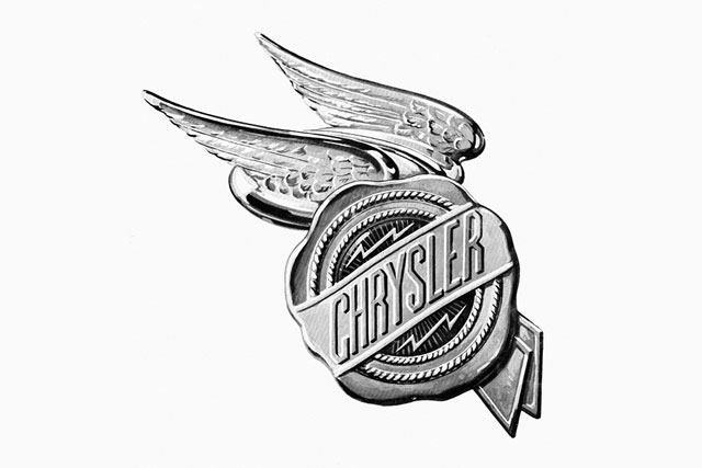1928 chrysler Wings Logo