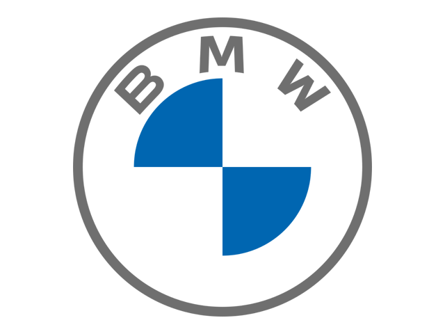 Current BMW Logo (blue & white & grey)