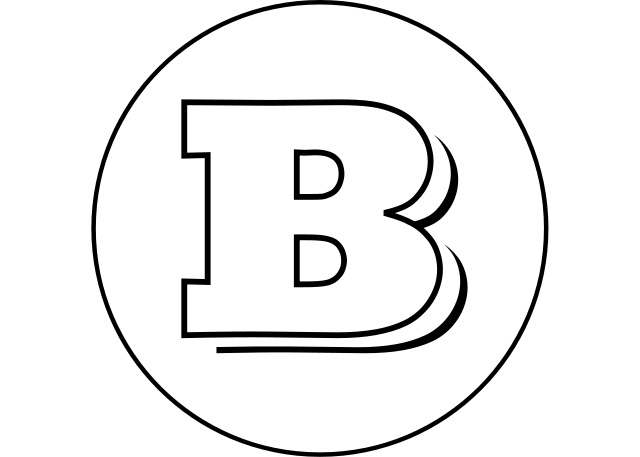 Brabus Emblem (1366x768) HD Png