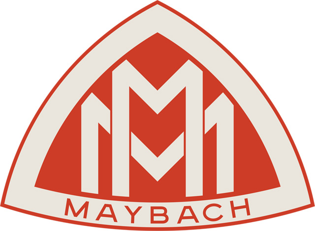 Maybach Logo (Red) 2048x2048 HD png