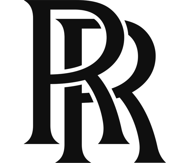 Rolls-Royce RR Logo (black) 1920x1080 HD png