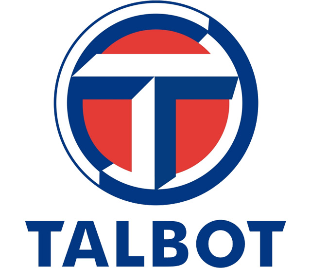 Talbot Logo (blue) 1440x900 HD Png